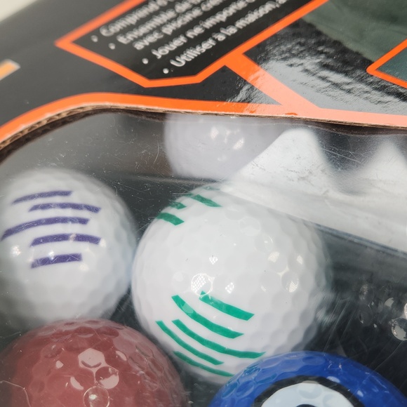 GOLFER'S POOL Game by Club Champ: 16 balls and rack, 6 cups, In retail p… - Picture 8 of 17